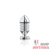 Mystim - Hector Helix Butt Plug S металлическая анальная пробка для электростимуляции