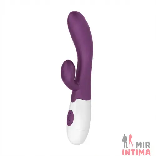 MIBI-014263-A2-Гелевый-и-силиконовый-женский-вибратор Гелевый-и-силиконовый-женский-вибратор-Вибромассажер Pretty Love ALVIS, силикон, 30 режимов, фиолетовый