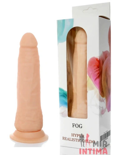 Реалистичный фаллос BOSS Cyberskin - FOG, 19.5x4.5 см Реалистичный фаллос BOSS Cyberskin - FOG, 19.5x4.5 см